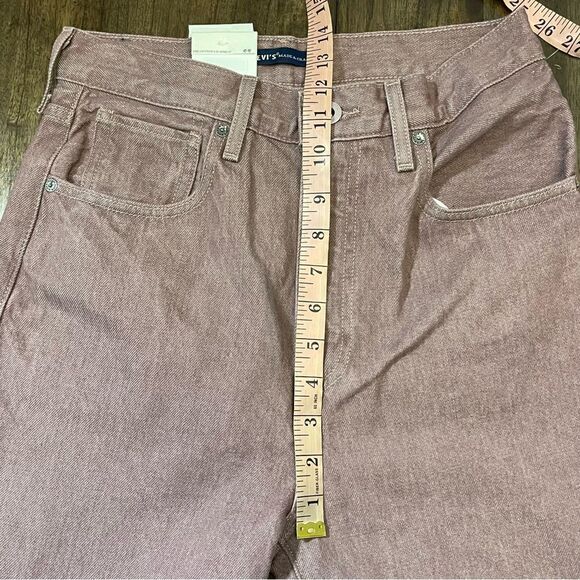 Levi’s Made In Crafted Barrel Crop Jeans Size 25 - Picture 8 of 11